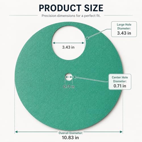 80 Grit Replacement Sandpaper for Dog Nail Scratch Board, Green Refill Pad