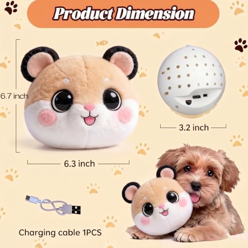 Interactive Dog Toys for Small Medium Large Dogs to Keep Them Busy(Hamster)