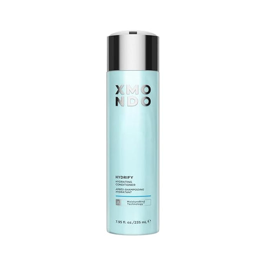 XMONDO Hair Hydrify Hydrating Conditioner | Vegan Formula with Jojoba, Argan, and Moringa Oils to Lock In Moisture, Control Frizz, and Uncover Healthy Smooth Hair, 8 Fl Oz 1-Pack
