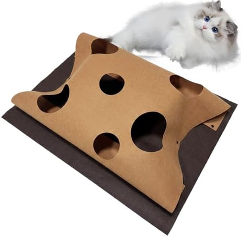 Interactive Cat Mat Interactive Funny Foldable Pad