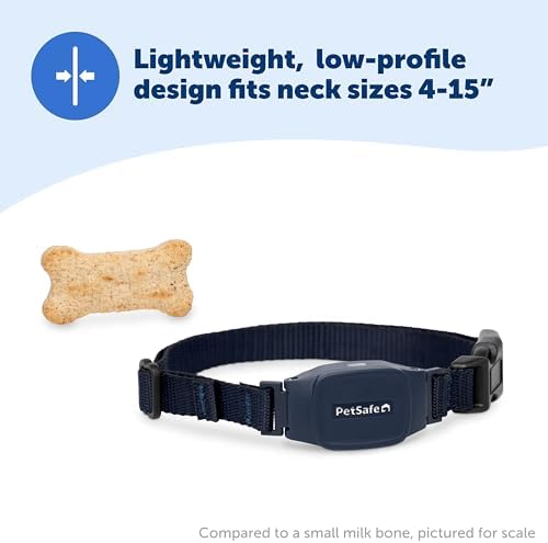 PetSafe NanoBark 2.0 Bark Collar for Small Dogs | 10 Static Levels, Responds Only To Your Dog's Bark, Up To 7-Day Battery, Rechargeable, Waterproof, Dogs 8 lb+, Neck 4-15 in