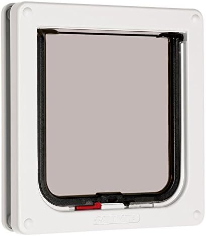 ANI Mate Inc/Cat Mate 304 Small Locking Cat Door Flap - White