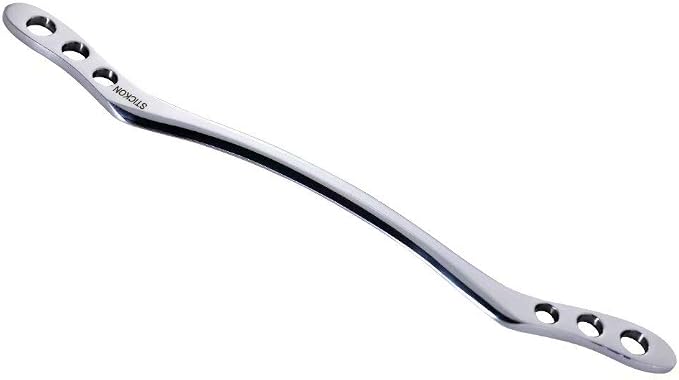 STICKON Stainless Steel Gua Sha Scraping Massage Tool IASTM Tools Great Soft Tissue Mobilization Tool (I Shape)