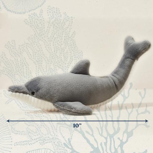 Premium Plush Dog Toy - Dolphin Plush Dog Toy, Medium Eco Friendly