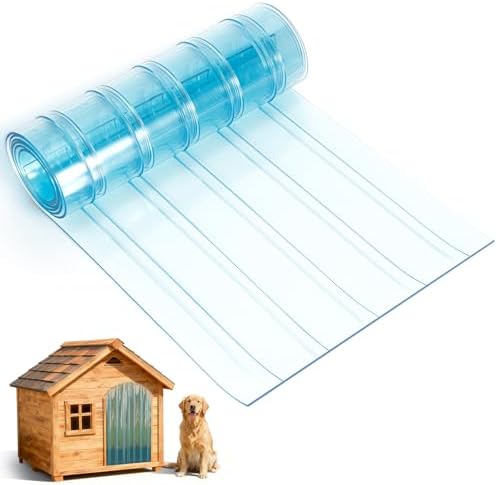 13.7 in x 4.9 ft Dog Door Replacement Flaps, Trim to Size Pet House Flap