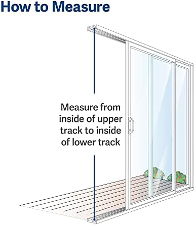 PetSafe Sliding Glass Pet Door, 1 Piece, Large-Tall Dogs to 130 lb, Bronze