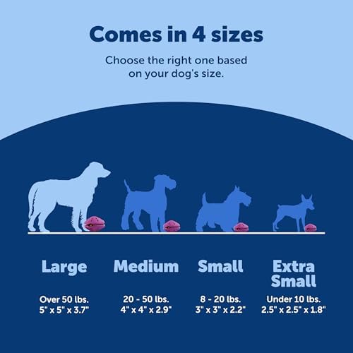 PetSafe Busy Buddy Twist 'n Treat Dispensing Dog Toy, Large | Twist Halves Apart for Quick Treats or Closer for a Challenge, Patented Treat Meter, Top-Rack Dishwasher Safe