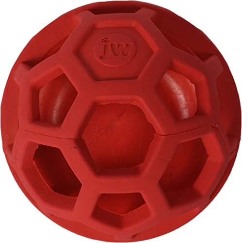 JW Pet Company 43510 Treat N Squeak Toy for Pets, Assorted (Red/Green/ Blue)