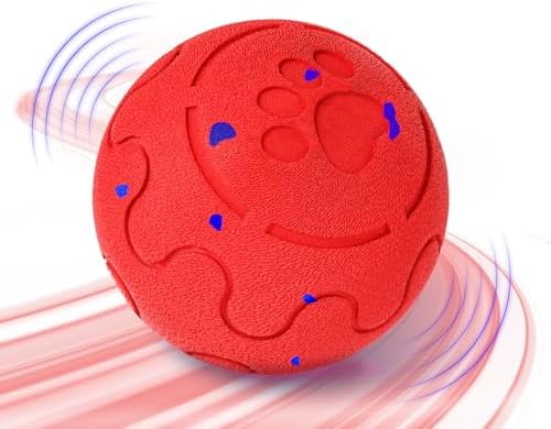 Interactive Dog Ball Toy, Smart Dog Toy for Medium and Large Dogs, Automatic Moving Rotating & Bouncing Ball, Durable E-TPU Material, IP54 Waterproof, Motion-Activated Dog Toy for Active Dogs