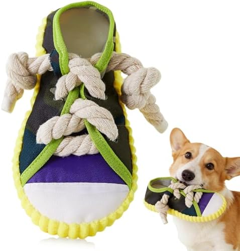 Dog Chew Toys Funny Shoe Squeaky Toy for Puppy