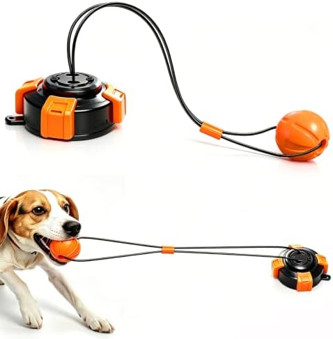 Fuufome Suction Cup Dog Toys for Medium Large Aggressive Chewers