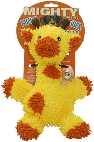 MIGHTY® 2 Pack Microfiber Medium Giraffe Dog Toys