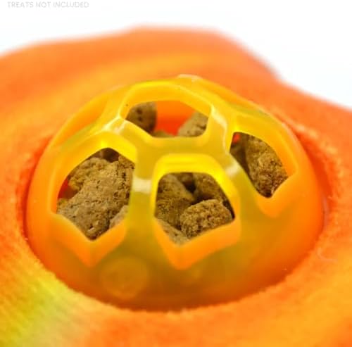 Meowijuana Knock 'n' Nibble Fall Pumpkin Treat-Dispensing Cat Toy