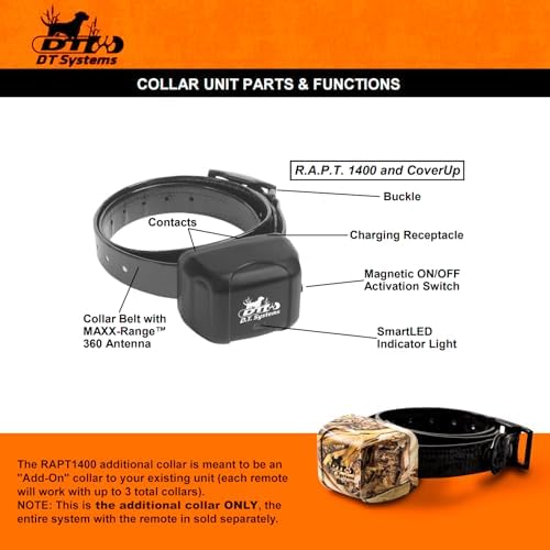 DT Systems RAPT1400 E-Collar Remote Rapid Access Pro Trainer