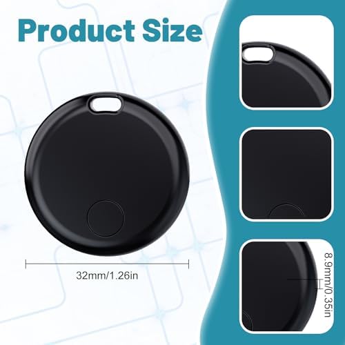 Mini GPS Tracker for Vehicles - 2 Year Battery Life, Real-Time Hidden Car Tracking Device, No Subscription/No Monthly Fee, No SIM Card Required, for Children, Pets, Dogs, Trucks (Android & iOS)