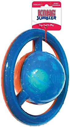 KONG Jumbler Disc Dog Toy, Medium/Large, (Model: TMD2), Large Breeds