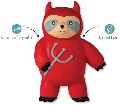 Fringe Studio Latex Dog Toy, A Little HOTHEADED PetShop Collection (366047)
