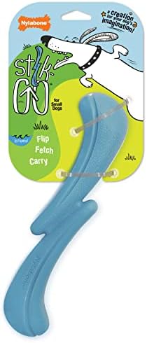 Nylabone Stik-GO Interactive Dog Fetch Toy for Small Dogs - Lightweight Flexible Floatable Dog Toy for Creative Play & Exercise