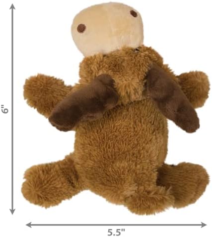 KONG Cozie Marvin Moose Plush Dog Toy, for Small/Medium Dogs