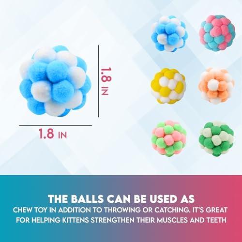 9 Pack Catnip Toys for Cats – Interactive Cat Toys for Indoor Cats & Kittens, Variety Bundle with Plush Animals & Catnip Balls, Fun Kitten Enrichment Toys Set