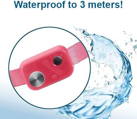 MS-5® Econ Series Automatic Pet Door Collar. Tested & Certified, Complies with Power Pet Door Performance Warranty - Value Priced Dependable Performance - Waterproof - Rugged - USA Support (Pink)
