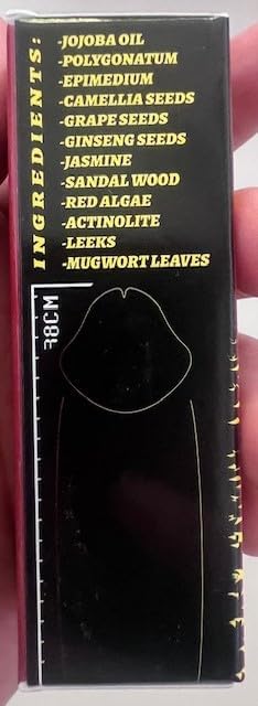 Enlargement Oil for Men's Massage Essential Oil for Male Enhancement