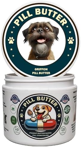Peanut Butter Dog Pill Wrap - Griffon Label