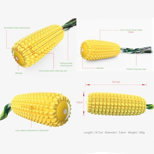 Carllg Dog Chew Toys for Aggressive Chewers, Indestructible Tough Dog Toys