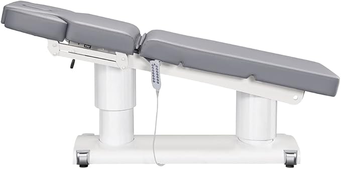 Dir Full Electric Medical Spa Treatment Massage Table Facial Beauty Bed LUXI in Grey