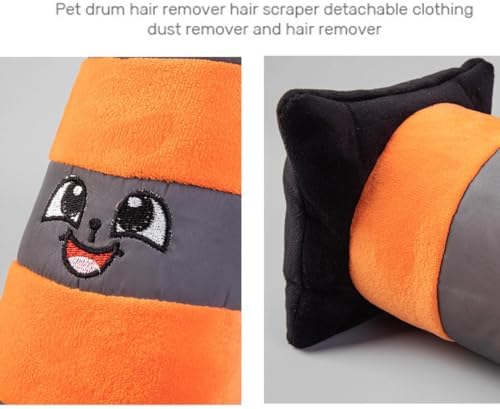 Dog Plush Toy - Traffic Cone Shape Interactive Chew Toy, Puppy Play