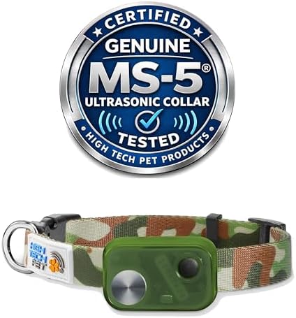 MS-5® Econ Series Automatic Pet Door Collar. Tested & Certified, Complies with Power Pet Door Performance Warranty - Value Priced Dependable Performance - Waterproof - Rugged - USA Support (Camo)