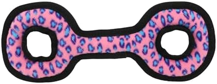 TUFFY uffy® : 2 Pack TugOWar Dog Toy: Ultra Durable Plush Toy with Multiple Layers & Reinforced Seams, Washable and Floats, Original Construction