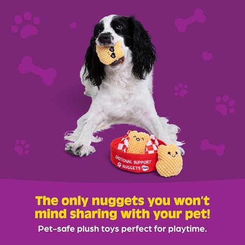 WHAT DO YOU MEME? Emotional Support Pet Nuggies Dog Toy by Relatable