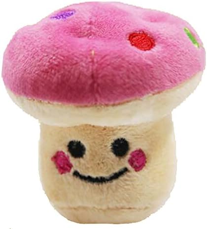 Pet Squeaky Toys Vegetables & Fruits Plush Dog or Cat Chew Toys for Puppies Small Dogs