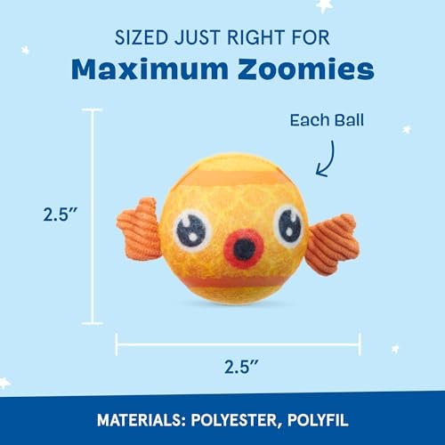 BarkBox Puppy Guppies 3-in-1 Interactive Plush Dog Toy - for Dogs