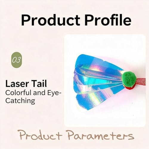 Interactive Cat Toys for Indoor Cats,3-Tails,Automatic Moving Kitten Toys