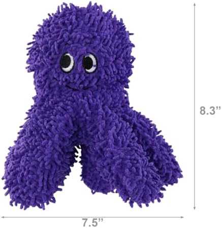 MIGHTY® 2 Pack Microfiber Medium Octopus Dog Toys