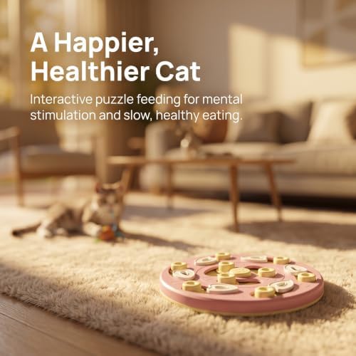 NorthCreek Cat Puzzle Feeder, 10.9''