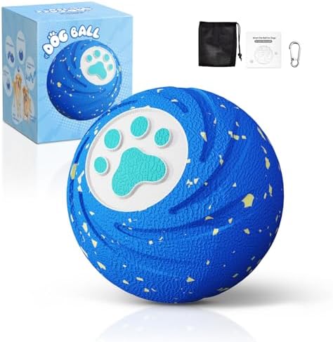 Lovkid Smart Interactive Dog Ball - Automatic Moving and Bouncing Pet Toy