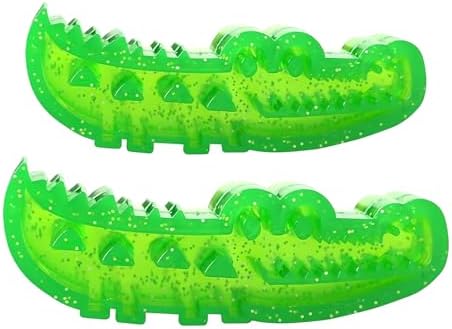 Lettuce Pets Dog Toys, Low Feed Chew and Fetch Crocodile Device Toy for for Medium & Small DogsOdontological Health Inside Use Robust Substance
