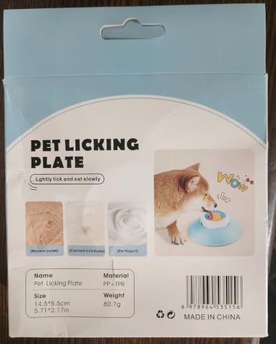 2026 New Lick Sphere Dog, Anxieties Relief Slow Feeder Dog Lick Ball Treat Dispenser, Non-Slip Licking Bowl, Enrichment Toys, Suitable for All Types of Dogs/Cats