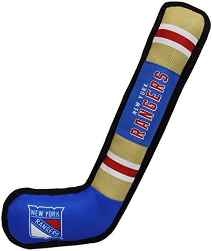 Pets First NHL New York Rangers Stick Toy for Dogs & Cats. Play Hockey with Your Pet with This Licensed Dog Tough Toy Reward!, 16 inches Long