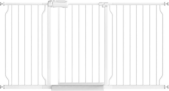 Fairy Baby 62-67 Inch Extra Wide Baby Gate Pressure Monuted Safety Gates