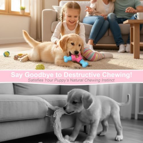 Puppy Chew Toys for Teething, Dog Chew Toys for Small Medium Dogs