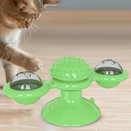 Fun Cat Windmill Treat Dispenser Slow Feeder