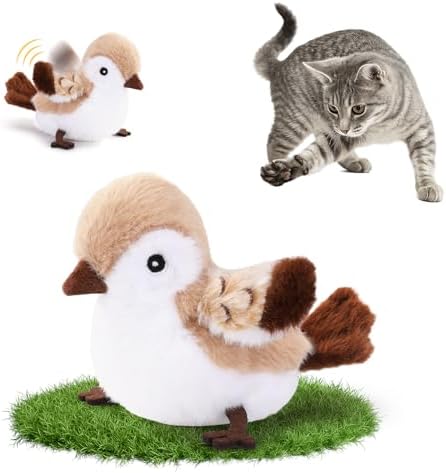 Cat Toys Flapping Bird, Sparrow