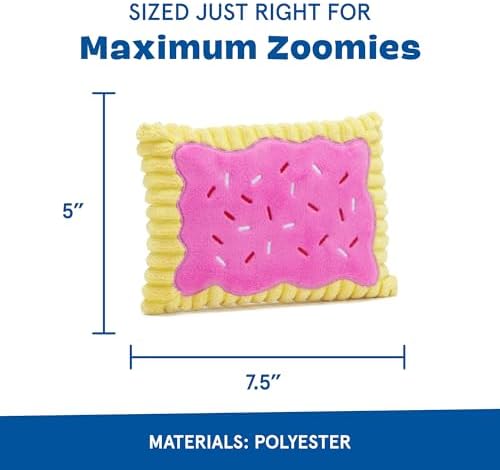 BarkBox Toaster Poodle Dog Toy - for Dogs