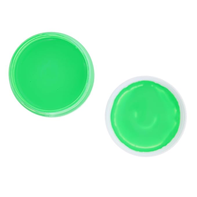 Neon Green Liquid Latex Body and Face Paint, 32 Fl Oz, Ammonia Free, Smudge Free, Easy to Use, Peels Off