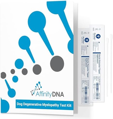 Dog Degenerative Myelopathy (DM) DNA Test | Home Sample Collection Kit for 1 Canine | Puppy DM Testing | Results in 10-15 Working Days | A Complete Kit with No Extra Fees