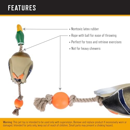 Browning Duck Rope Toy Natural